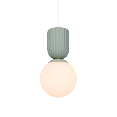 Lampa wisząca beżowa + klosz biały Sadie NO2512603009 - Nordlux
